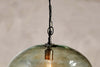 Otoro Recycled Glass Pendant - Green - Large Round
