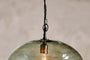 Otoro Recycled Glass Pendant - Green - Large Round