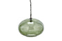 Otoro Recycled Glass Pendant - Green - Large Round