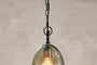 Otoro Recycled Glass Pendant - Green - Small Oval
