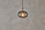 Otoro Recycled Glass Pendant - Smoke - Small Round