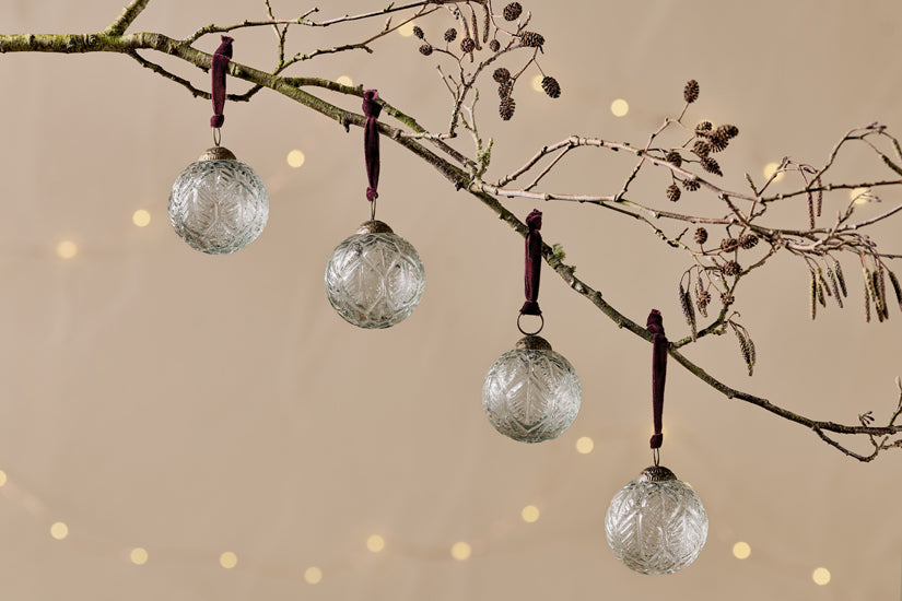 Patta Baubles - Clear - (Set of 4)