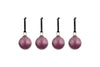 Pannee Round Baubles - Ruby (Set of 4)