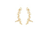 Pritee Ear Climbers - Gold-Trade nkuku