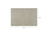 Prathal Cotton And Seagrass Rug - Natural & Black