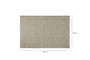 Prathal Cotton And Seagrass Rug - Natural & Black