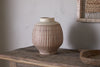 Perola Reactive Glaze Decorative Vase - Natural & Rust