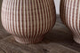 Perola Reactive Glaze Decorative Vase - Natural & Rust