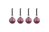 Pannee Round Baubles - Ruby (Set of 4)