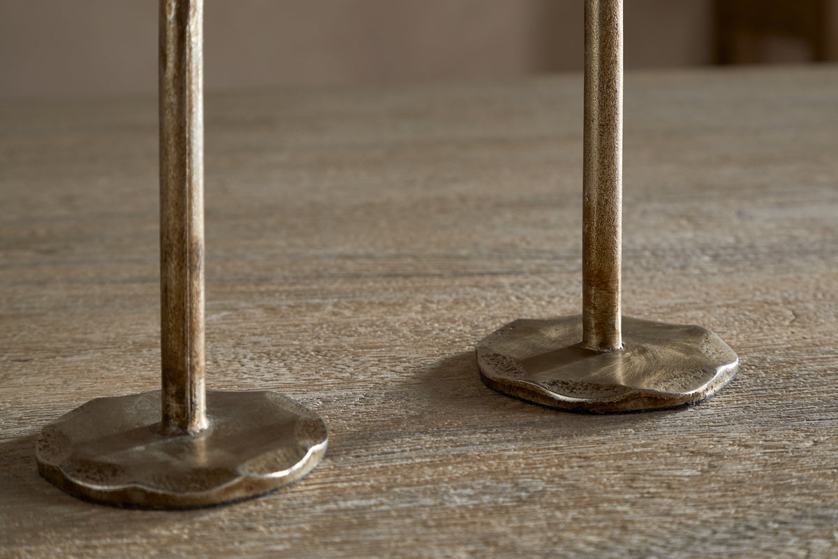 Parili Candle Holder - Ochre - (Set of 2)