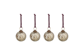 Patta Baubles - Antique Gold - (Set of 4)