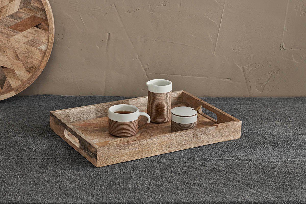 Pawi Mango Wood Tray Rectangle