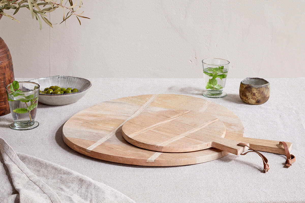 Pijja Panelled Pizza Board - Natural