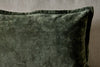 Pilani Velvet & Linen Cushion Cover - Moss