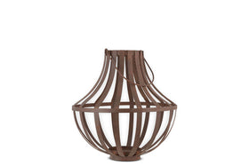 Pothos Large Lantern - Rust