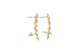 Pritee Ear Climbers - Gold