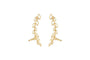 Pritee Ear Climbers - Gold