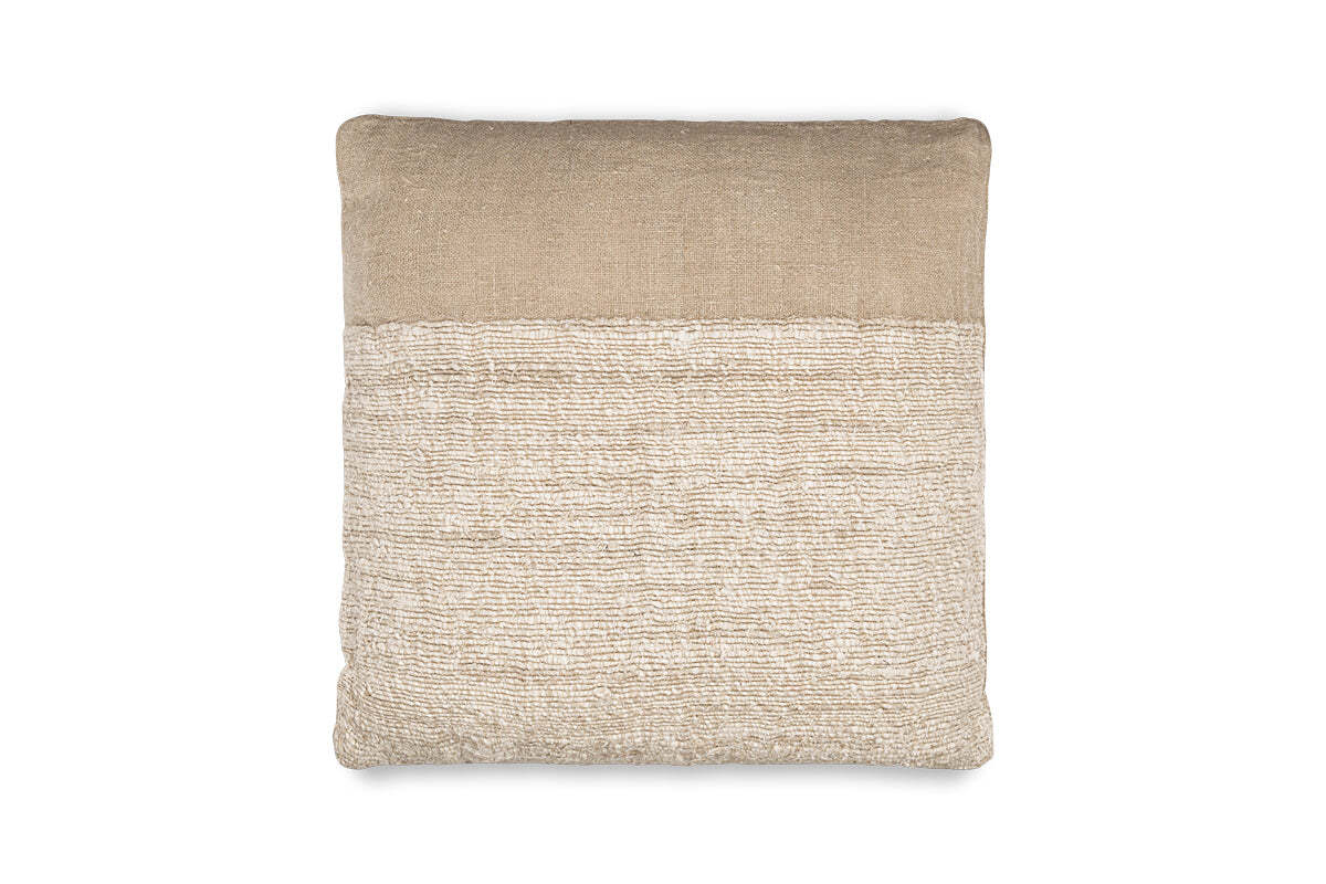 Puli Recycled Linen Cushion Cover - Natural