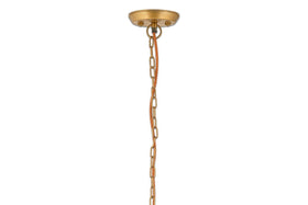 Quinn Hammered Metal Pendant - Small