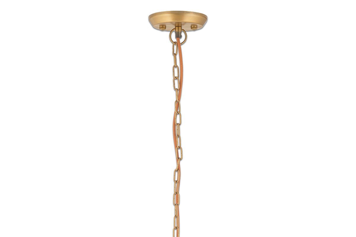 Quinn Statement Hammered Metal Pendant - Large