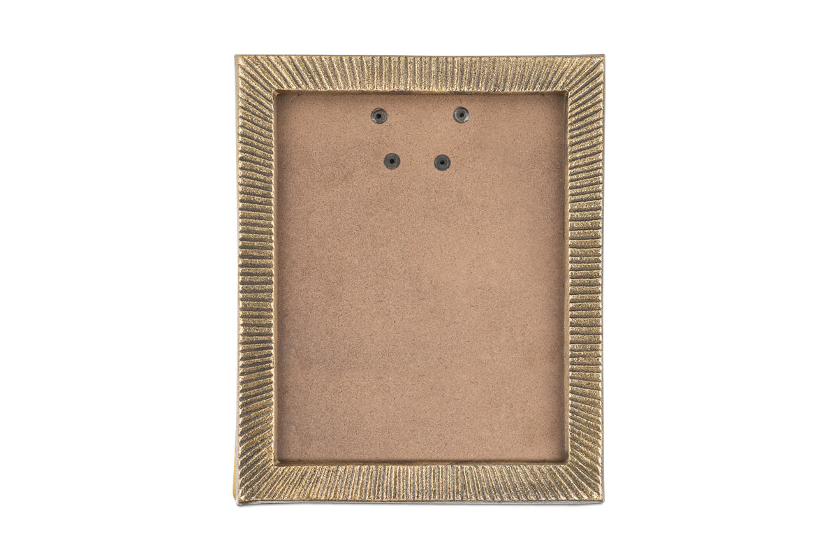 Ranoli Iron Etched Photoframe - Antique Brass