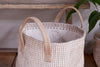 Rohia Basket - Natural & Cream-Trade nkuku