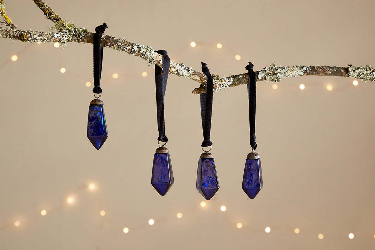 Ratnam Baubles - Indigo - Small (Set of 4)