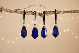 Ratnam Baubles - Indigo (Set of 4)