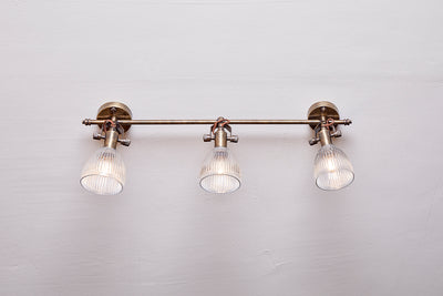 Rarni Ceiling Spotlight Bar - Antique Brass-Trade nkuku