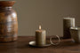 Rustic Soy Blend Mini Pillar Candle - Olive