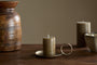Rustic Soy Blend Mini Pillar Candle - Olive
