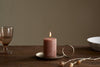 Rustic Soy Blend Mini Pillar Candle - Rust