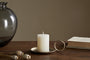Rustic Soy Blend Mini Pillar Candle - White