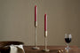 Rustic Soy Blend Dinner Candle - Dark Cherry (Set of 2)