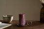 Rustic Soy Blend Pillar Candle - Dark Cherry - Small