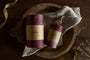 Rustic Soy Blend Pillar Candle - Dark Cherry - Small
