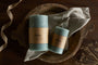 Rustic Soy Blend Pillar Candle - Sage Green - Large