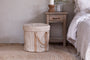 Rohia Laundry Basket - Natural & Cream-Trade nkuku