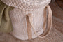 Rohia Laundry Basket - Natural & Cream-Trade nkuku