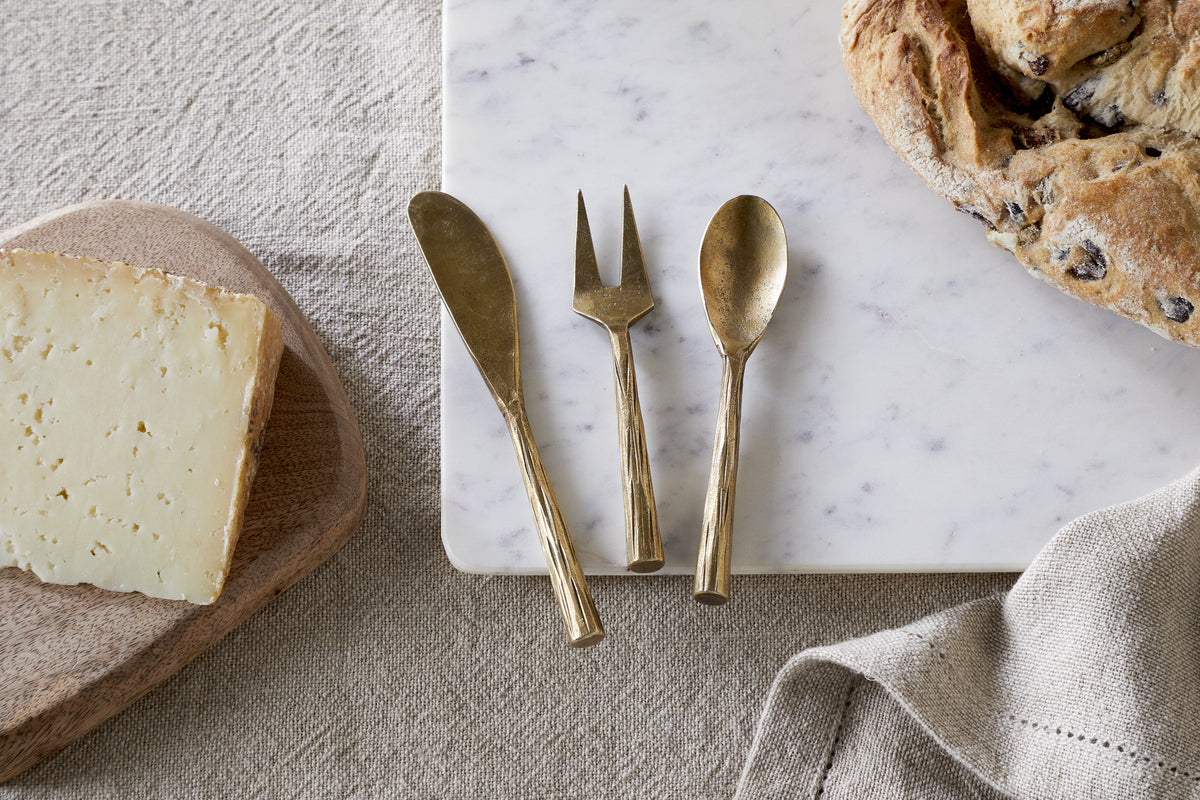 Roda Serving Set - Antique Brass (Set of 3)