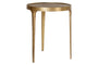 Rohia Cast Metal Table - Brass