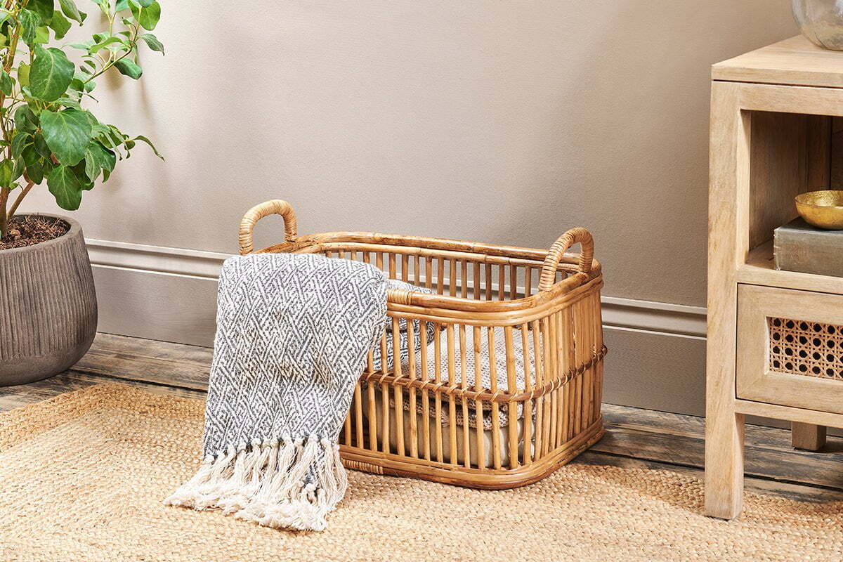 Rammi Rattan Laundry Basket