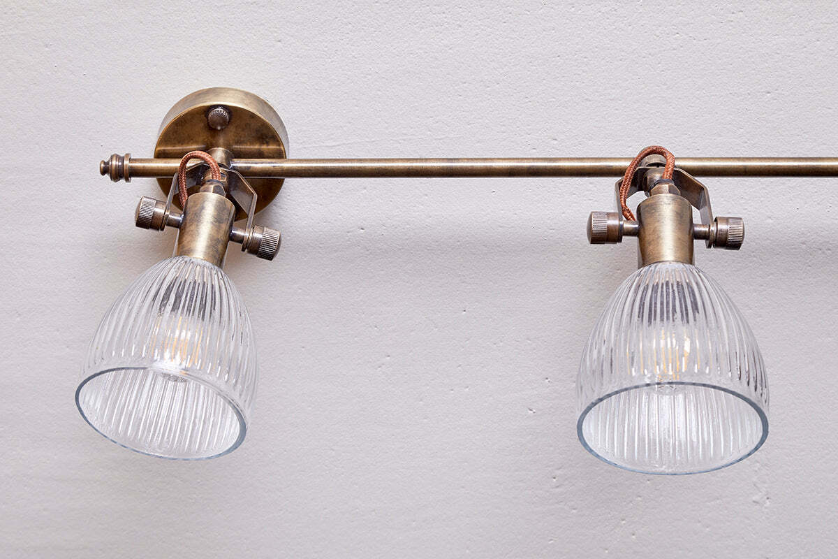 Rarni Ceiling Spotlight Bar - Antique Brass