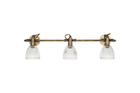 Rarni Ceiling Spotlight Bar - Antique Brass