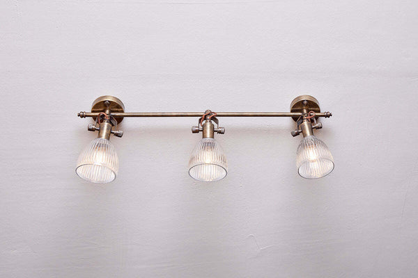 Rarni Ceiling Spotlight Bar - Antique Brass