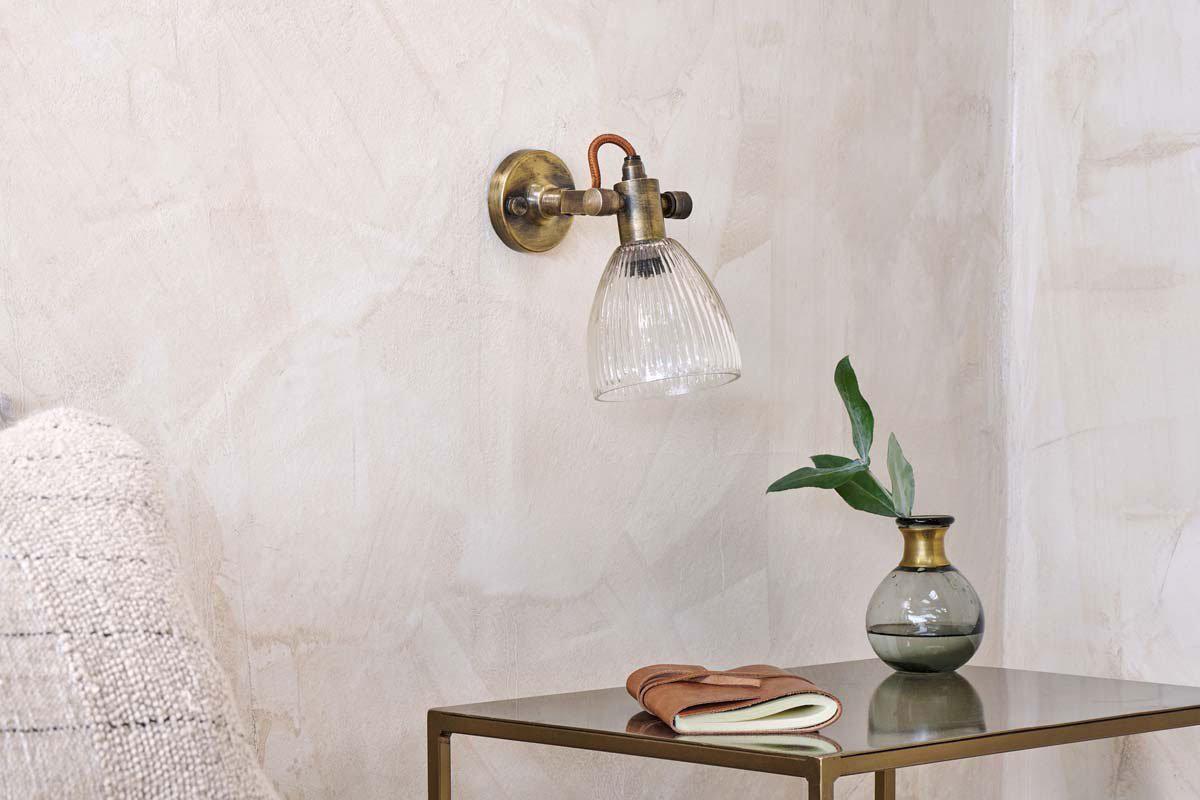 Rarni Recycled Glass Single Wall Light