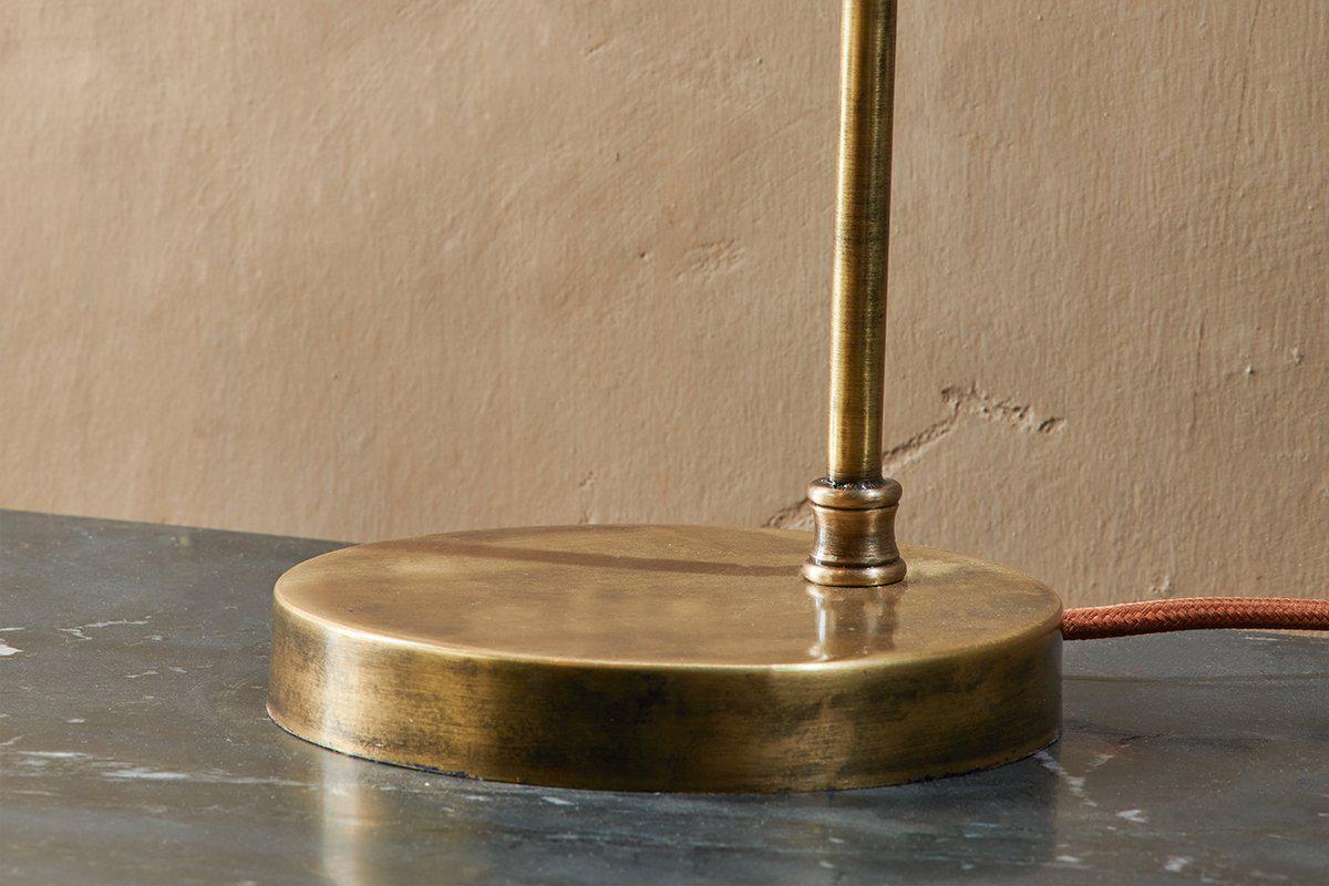 Rarni Recycled Glass Table Lamp - Antique Brass