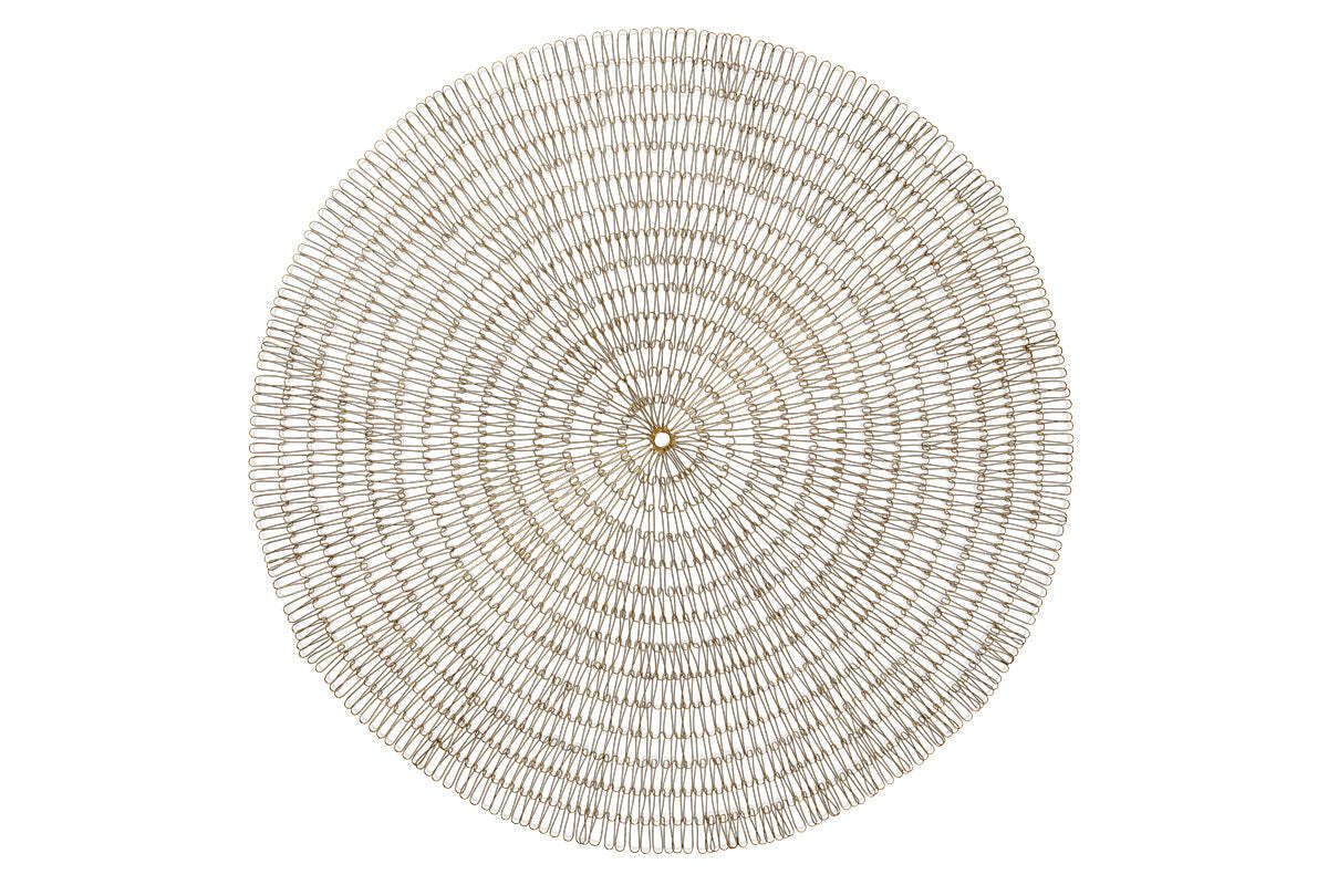 Rayan Wire Wall Art - Antique Brass