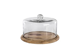 Recycled Glass Cake Dome