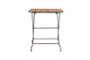 Rishikesh Reclaimed Wood & Iron Folding Table
